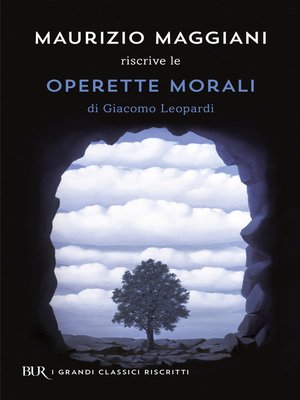 cover image of Operette morali